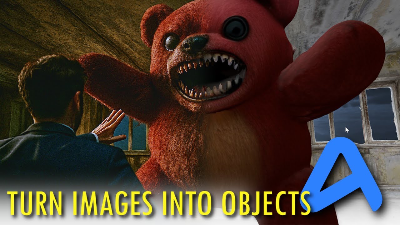 Turning generated images into 3D objects in ArtCraft